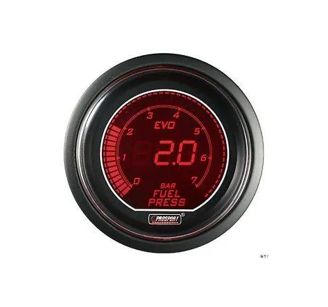 Prosport 52mm EVO Fuel Pressure Gauge Prosport - 1