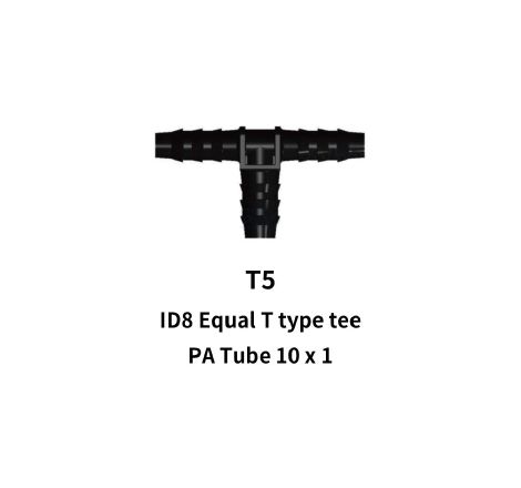 10mm Equal Tee Piece for...