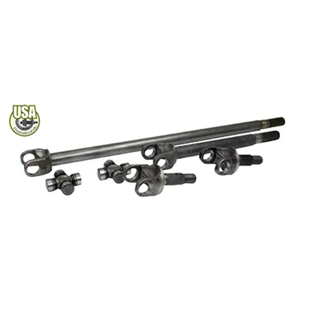 USA Standard 4340CM Rplcmnt Axle Kit For 72-81 Jeep CJ / Dana 30 / 27 Spline / w/Super Joints