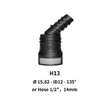 Quick Release 15.82 to 14mm 135 for Rubber Hose