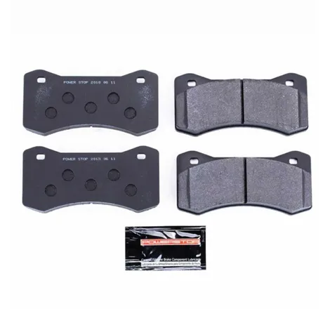 Power Stop Aero 4/6 Radial Mount Track Day SPEC Brake Pads