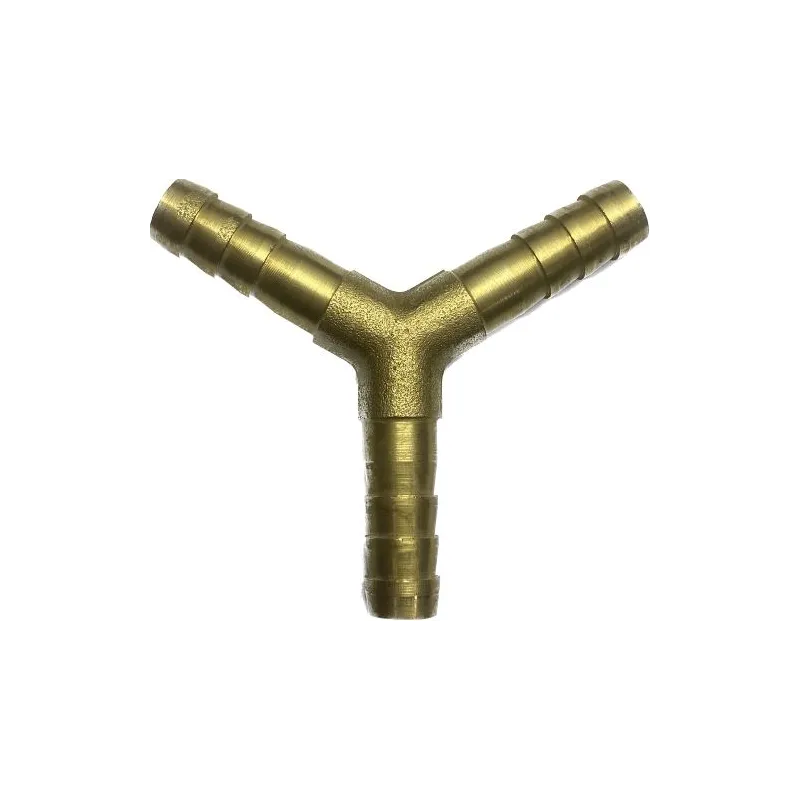 Brass 8mm Equal Y-Tee Piece