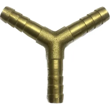 Brass 8mm Equal Y-Tee Piece