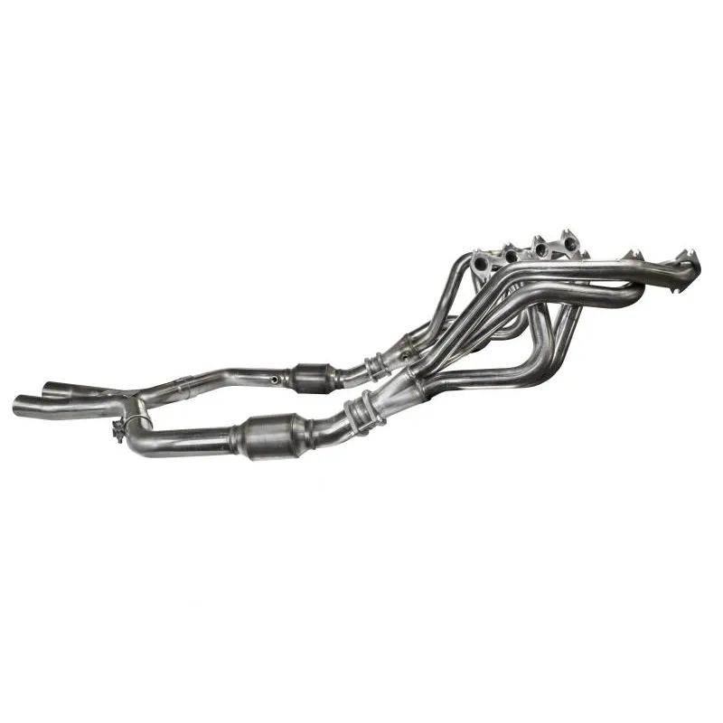 Kooks 05-10 Ford Mustang GT Manual 1 5/8in x 2 1/2in SS Long Tube Headers and OEM Catted SS X Pipe