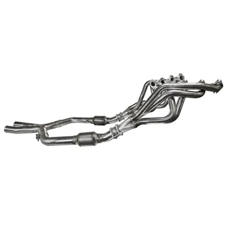 Kooks 05-10 Ford Mustang GT Manual 1 5/8in x 2 1/2in SS Long Tube Headers and OEM Catted SS X Pipe