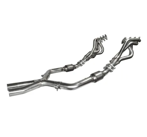 Kooks 05-10 Ford Mustang GT Manual 1 5/8in x 2 1/2in SS Long Tube Headers and OEM Catted SS X Pipe