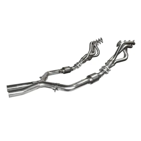 Kooks 05-10 Ford Mustang GT Manual 1 5/8in x 2 1/2in SS Long Tube Headers and OEM Catted SS X Pipe